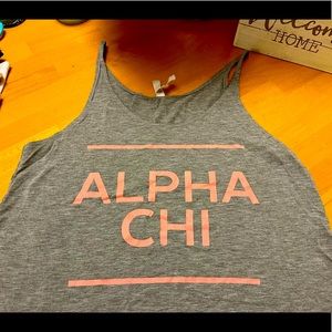 Alpha Chi tank!♥️